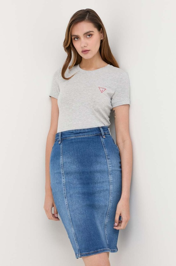 Guess t-shirt szürke W2YI44.J1314