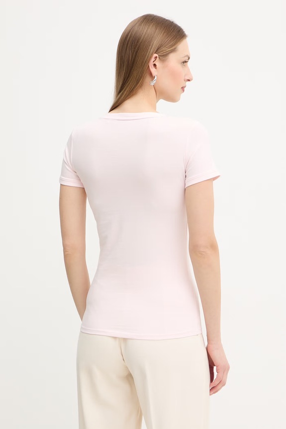 Ρούχα Μπλουζάκι Guess W2YI45.J1314 ροζ