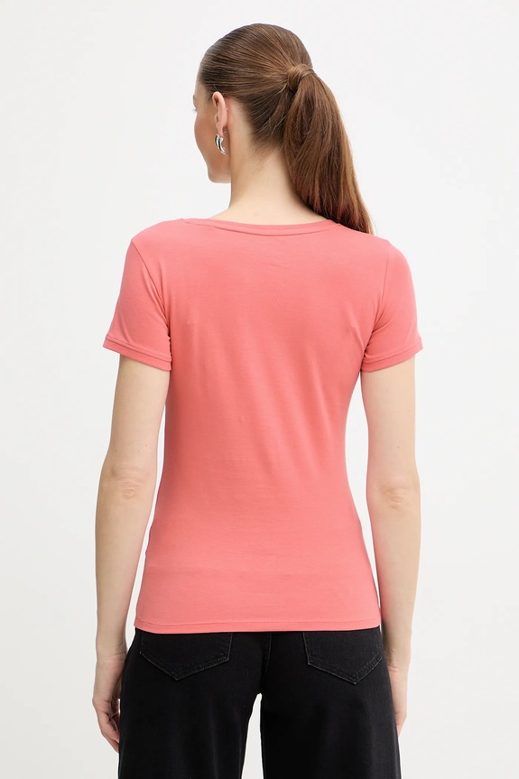 Odzież Guess t-shirt W2YI45.J1314 różowy