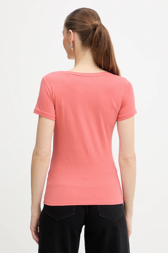 Odzież Guess t-shirt W2YI45.J1314 różowy