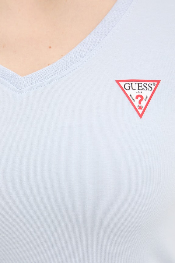 Μπλουζάκι Guess W2YI45.J1314 μπλε