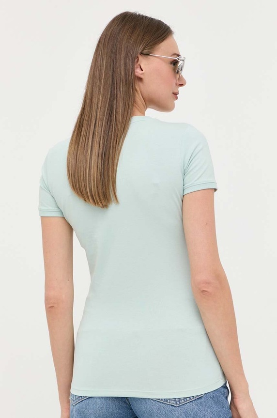Guess t-shirt W2YI45.J1314 zöld SS26