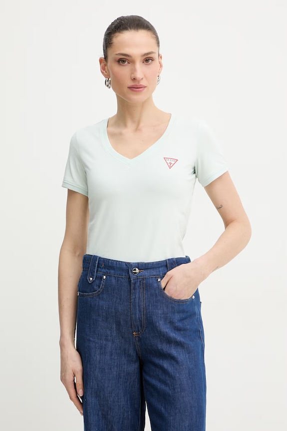 Tričko Guess zelená W2YI45.J1314