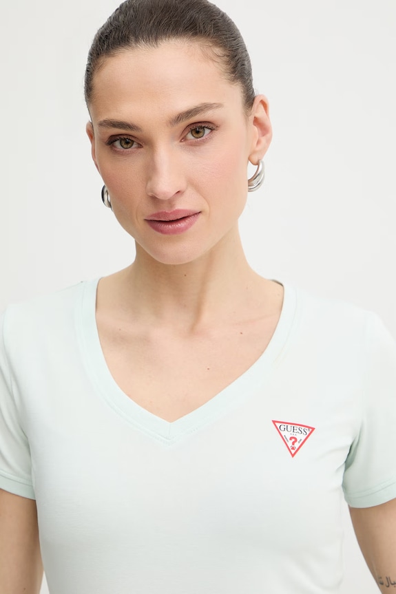 Tričko Guess zelená W2YI45.J1314