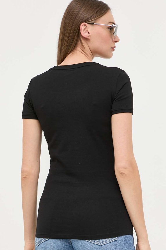 Tričko Guess W2YI45.J1314 čierna SS26