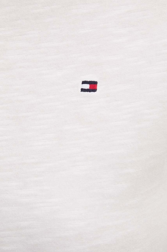 Pamučna majica Tommy Hilfiger WW0WW37857 bež