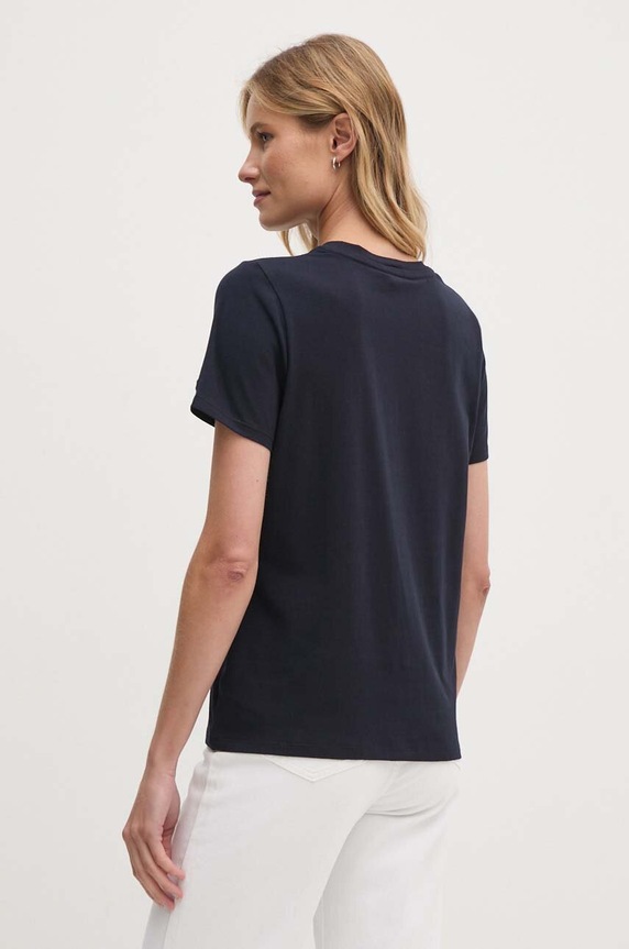Tommy Hilfiger t-shirt WW0WW37877 granatowy AA00
