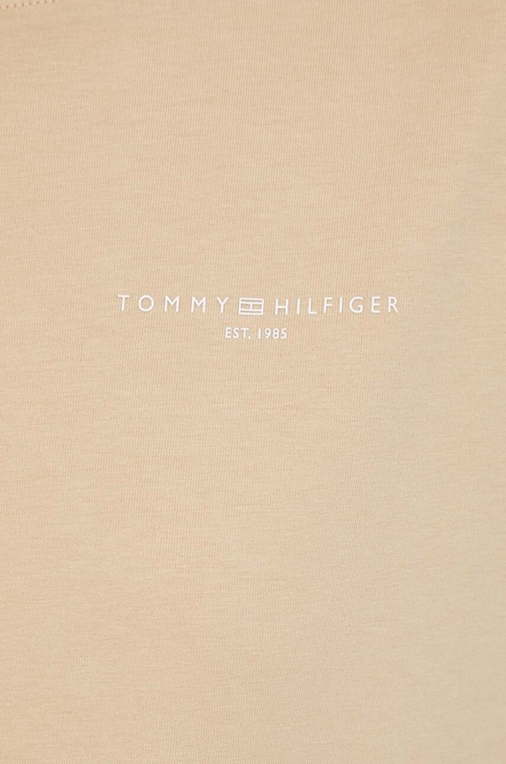 Tommy Hilfiger t-shirt bézs WW0WW37877