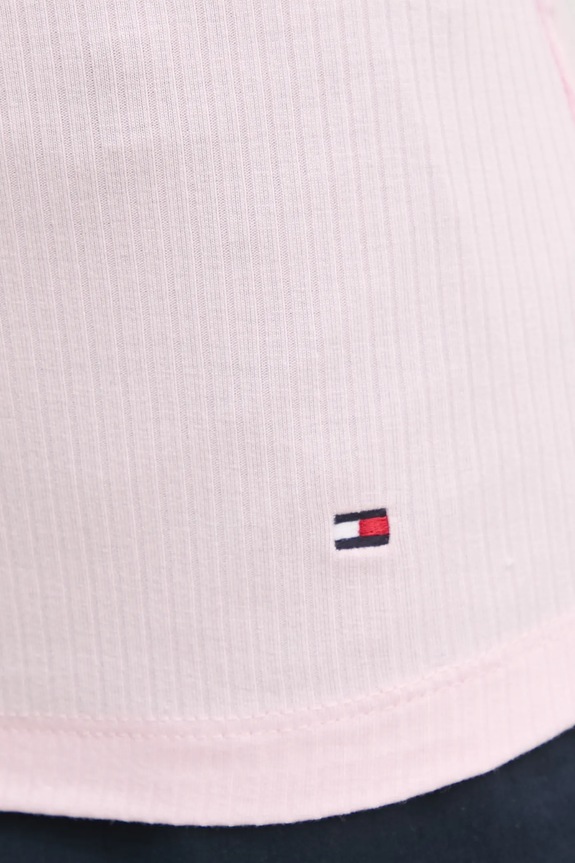 Top Tommy Hilfiger ružová WW0WW38635