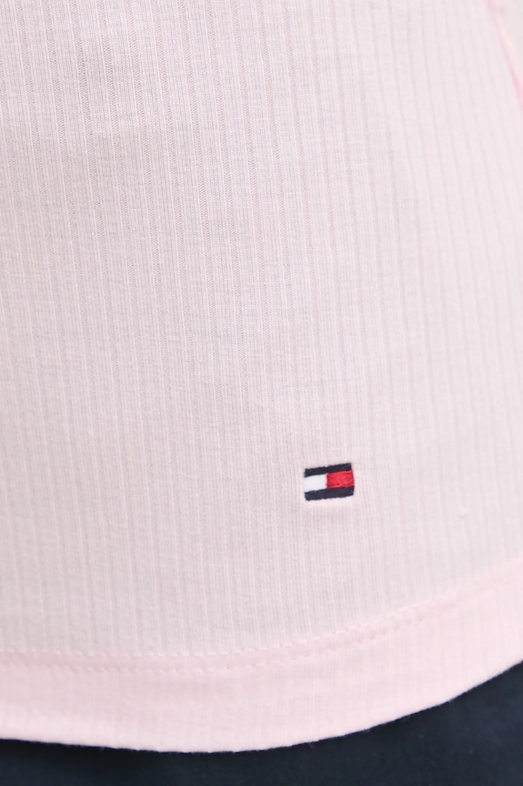 Top Tommy Hilfiger ružová WW0WW38635