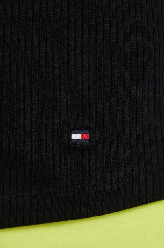 Top Tommy Hilfiger WW0WW38635 čierna