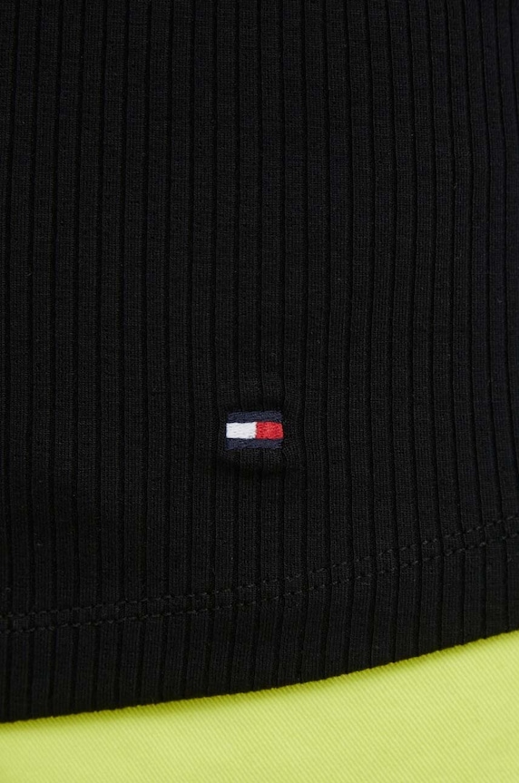 Top Tommy Hilfiger WW0WW38635 čierna