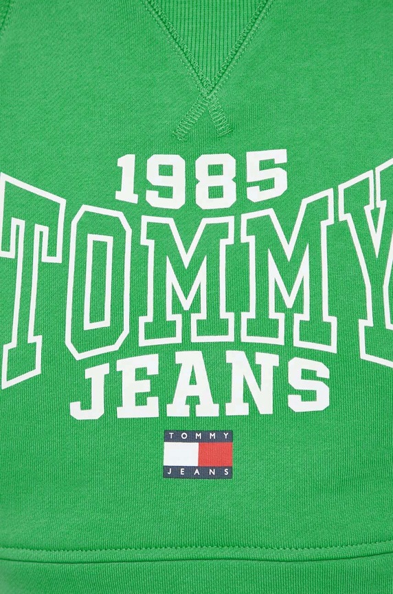 Tommy Jeans top DW0DW16133 zöld