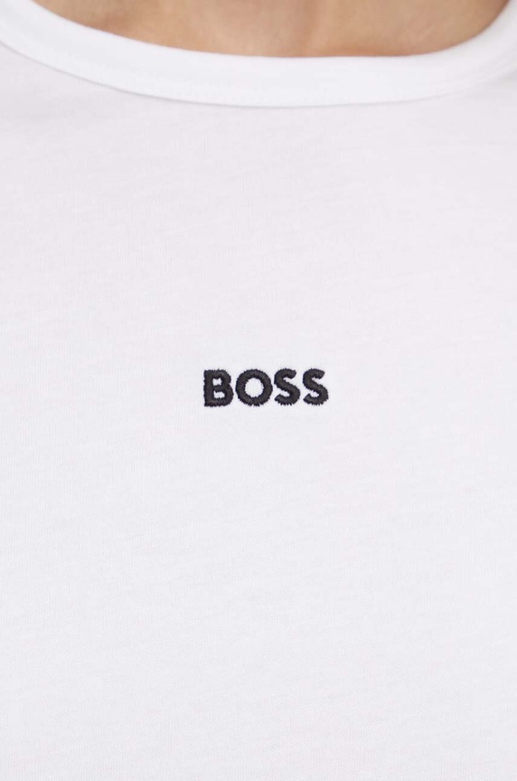 Bavlnené tričko BOSS Eventsa 50490018 biela