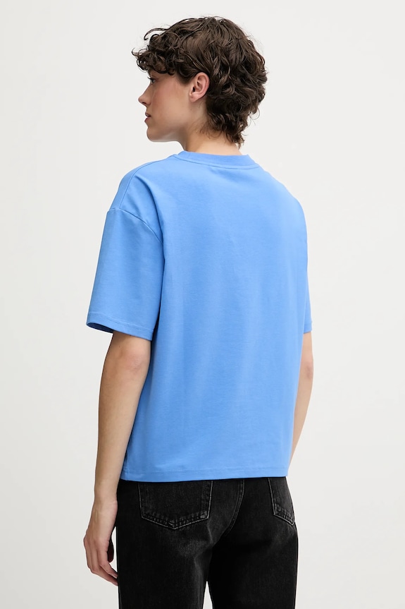 Tričko HUGO SHUFFLE_T-SHIRT 50490593 modrá AW25