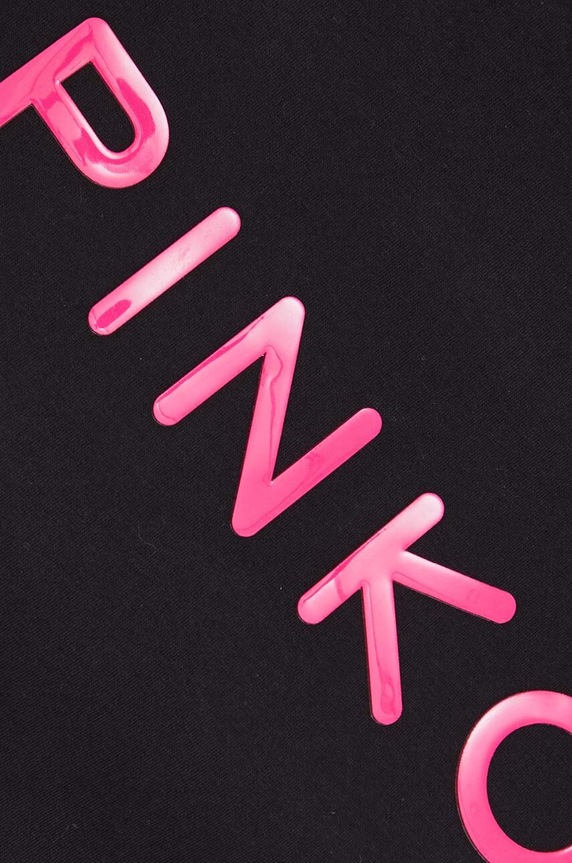 Pinko t-shirt bawełniany 101752.A150 czarny