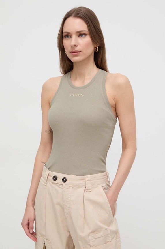 Pinko top zöld 100822.A15E