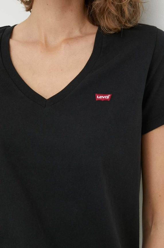 Βαμβακερό μπλουζάκι Levi's 2-pack A3624.0000
