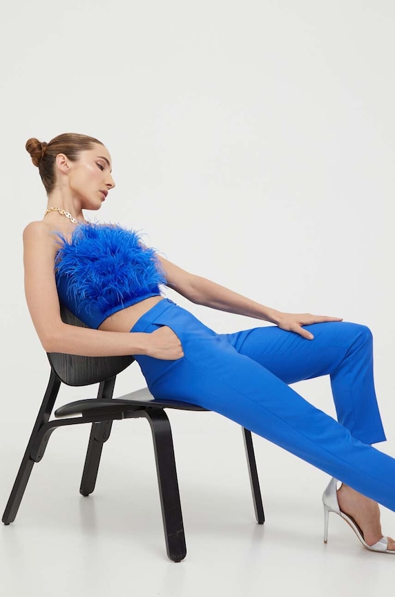 Patrizia Pepe top 8C0544.A106 kék AW23