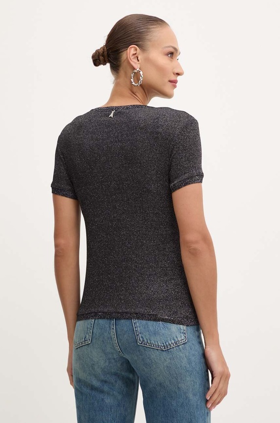 Odzież Patrizia Pepe t-shirt 8K0159.K128 czarny