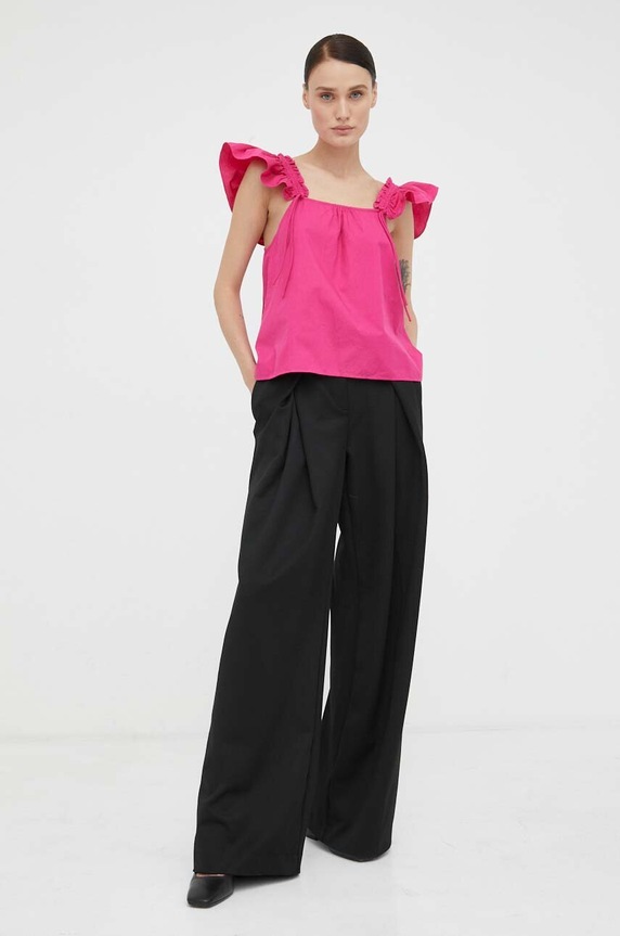 2NDDAY pamut top 2234138283 rózsaszín AW23