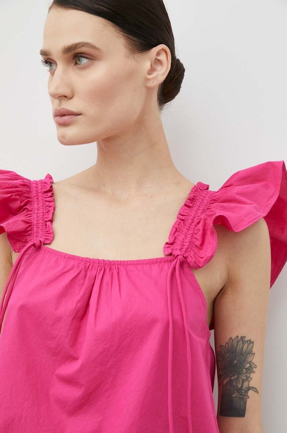 2NDDAY pamut top rózsaszín 2234138283