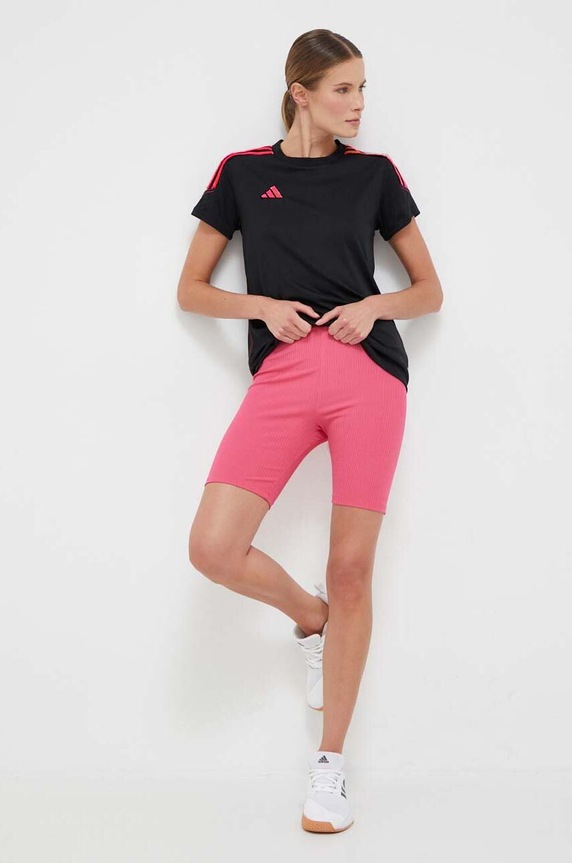 adidas Performance t-shirt treningowy Tiro 23 IL7121 czarny AW23