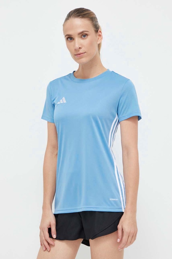 adidas Performance maglietta da allenamento Tabela 23 applique blu IA9148