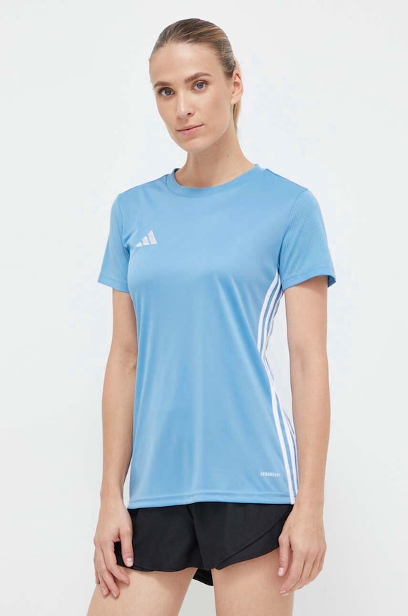 adidas Performance maglietta da allenamento Tabela 23 applique blu IA9148