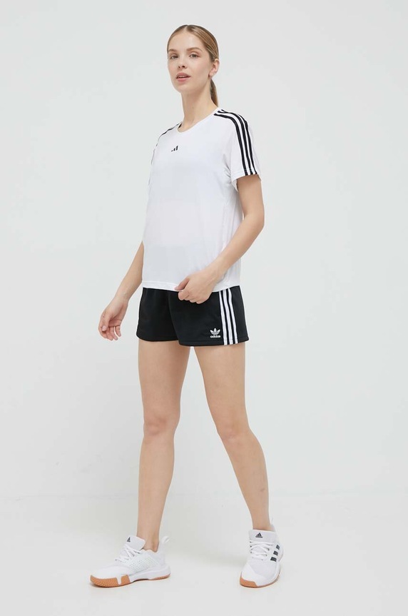 adidas Performance t-shirt treningowy Train Essentials IC5040 biały AW23