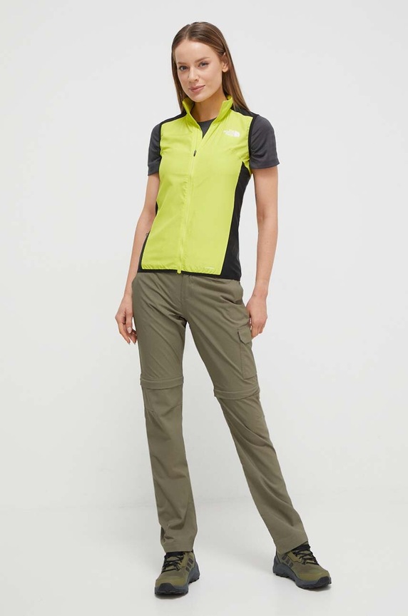 The North Face t-shirt treningowy NF0A856GMN81 szary AW23