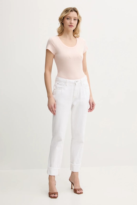 Armani Exchange t-shirt in cotone 8NYT83.YJ16Z arancione SS25