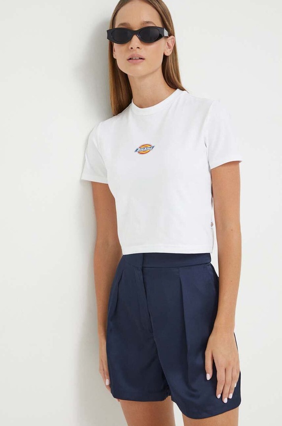 Dickies tricou print alb DK0A4XPOWHX1