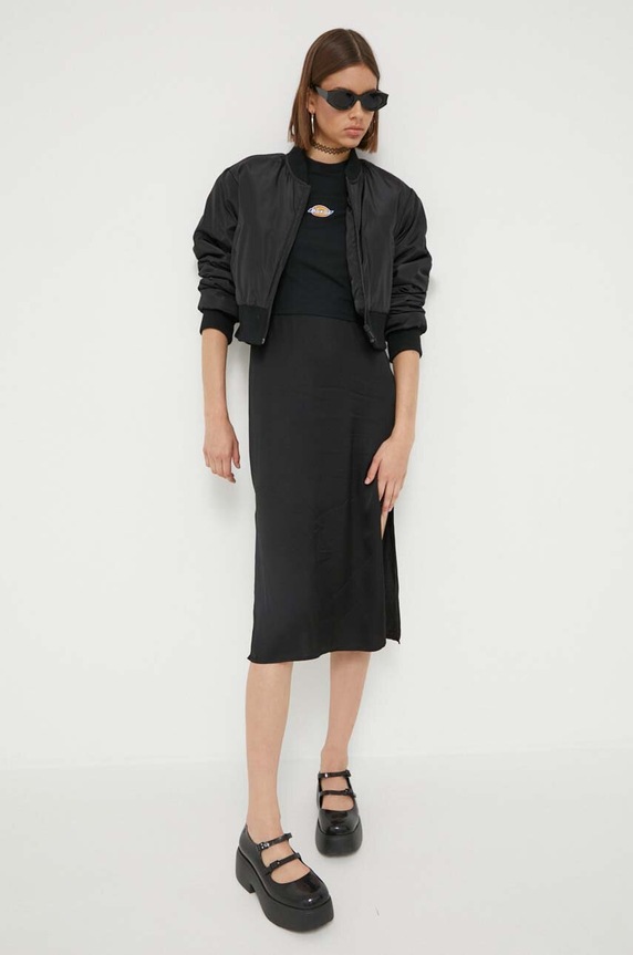 Μπλουζάκι Dickies DK0A4XPOBLK1 μαύρο AW25