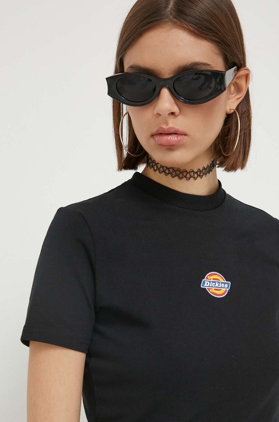Μπλουζάκι Dickies μαύρο DK0A4XPOBLK1