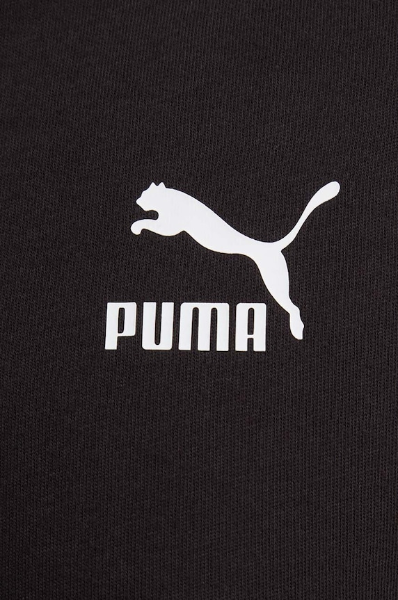 Puma tricou din bumbac negru 621381