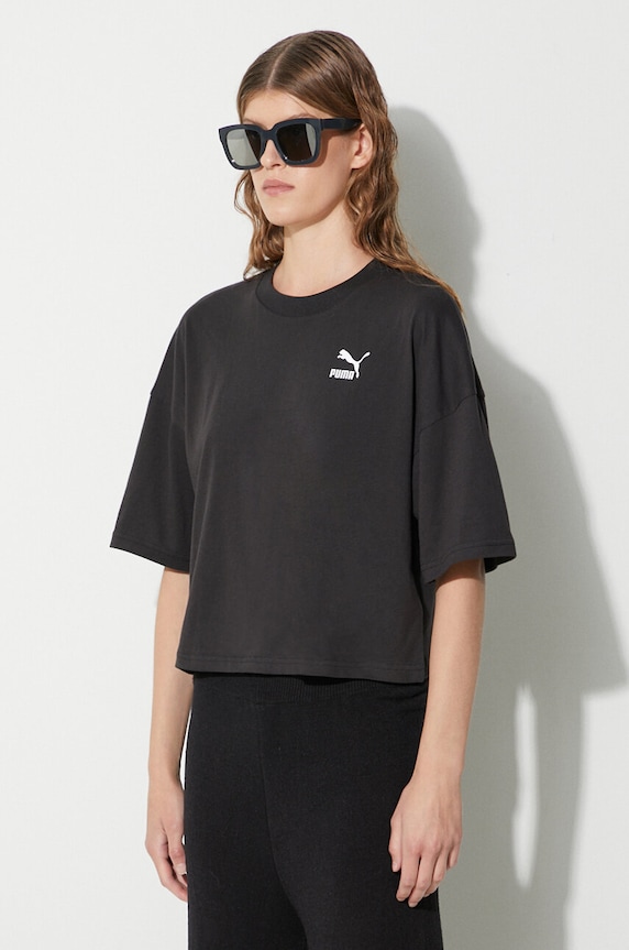 Puma cotton t-shirt black 621381