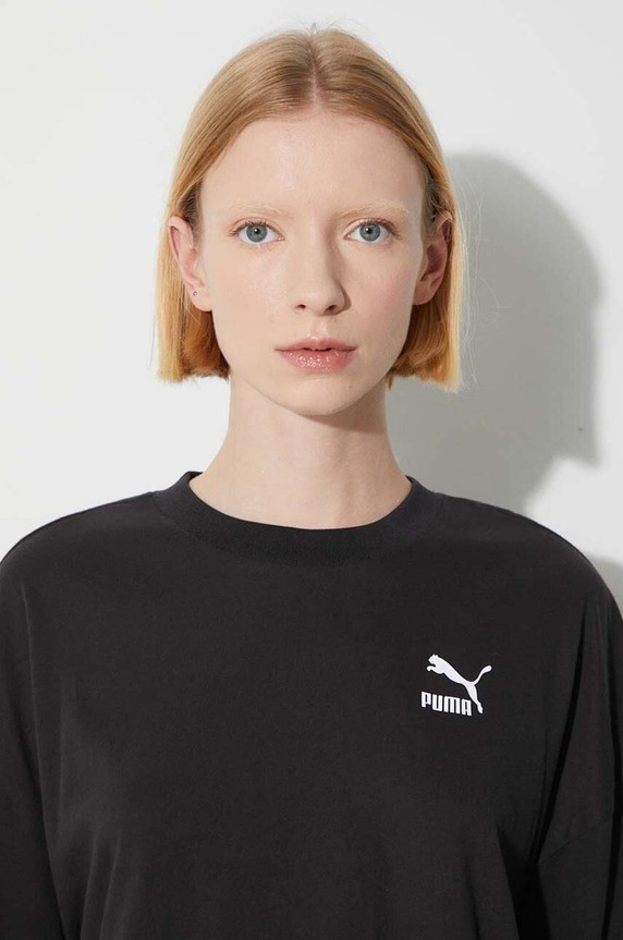 Puma tricou din bumbac 621381 negru