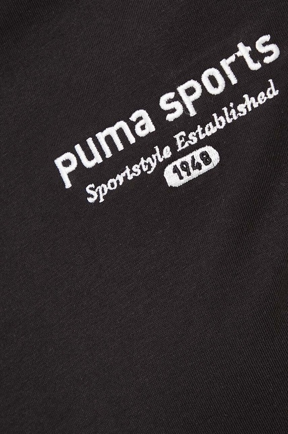 Bavlněné tričko Puma 621437 černá