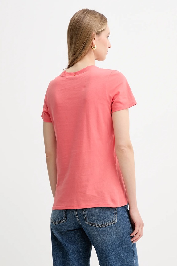 Îmbrăcăminte BOSS Orange tricou din bumbac BOSS ORANGE C_Elogo_5 50501139 portocaliu
