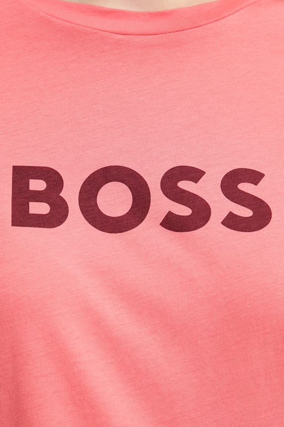 BOSS Orange tricou din bumbac BOSS ORANGE C_Elogo_5 50501139 portocaliu