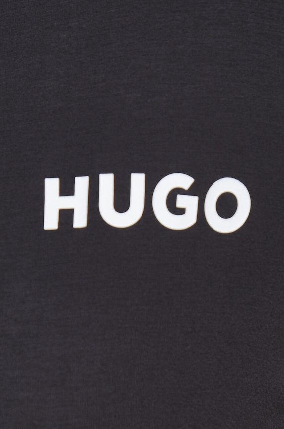 HUGO tricou lounge UNITE_T-SHIRT negru 50490707