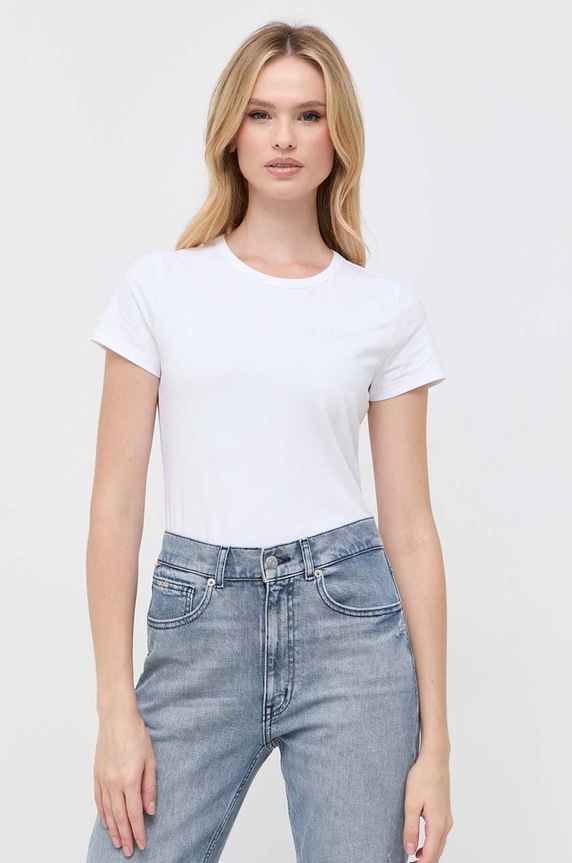 BOSS t-shirt regular biały 50503000