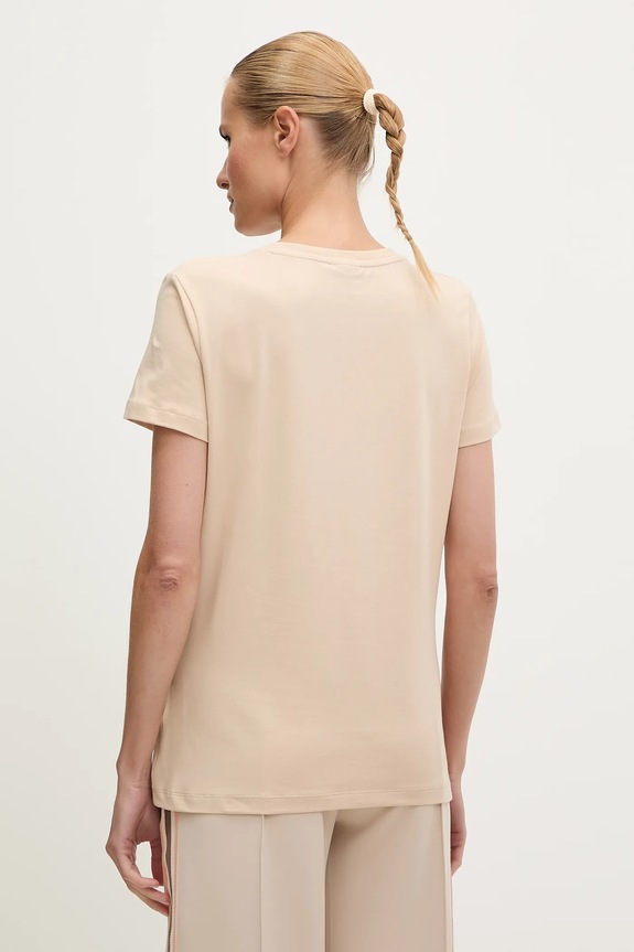 Дрехи Guess дамски от памук с еластан BRIANA V3BI11.J1314 бежов