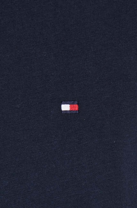 Bavlnené tričko Tommy Hilfiger WW0WW39848 tmavomodrá