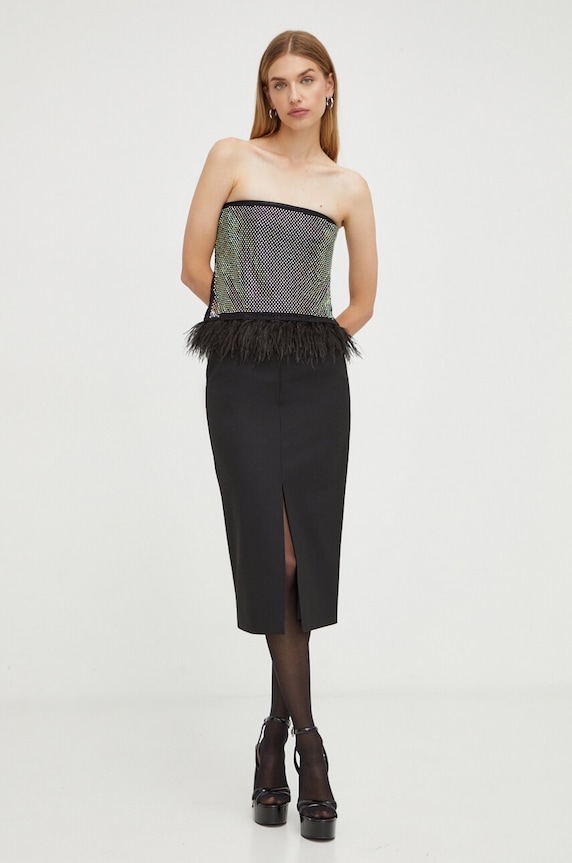 Patrizia Pepe top 2M4337.A9U8 negru AW23