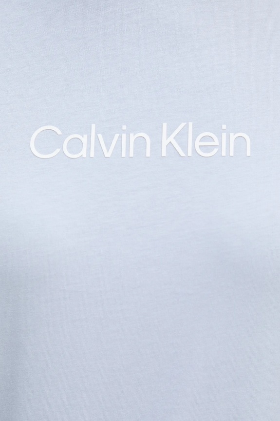 Bavlnené tričko Calvin Klein K20K205448 modrá
