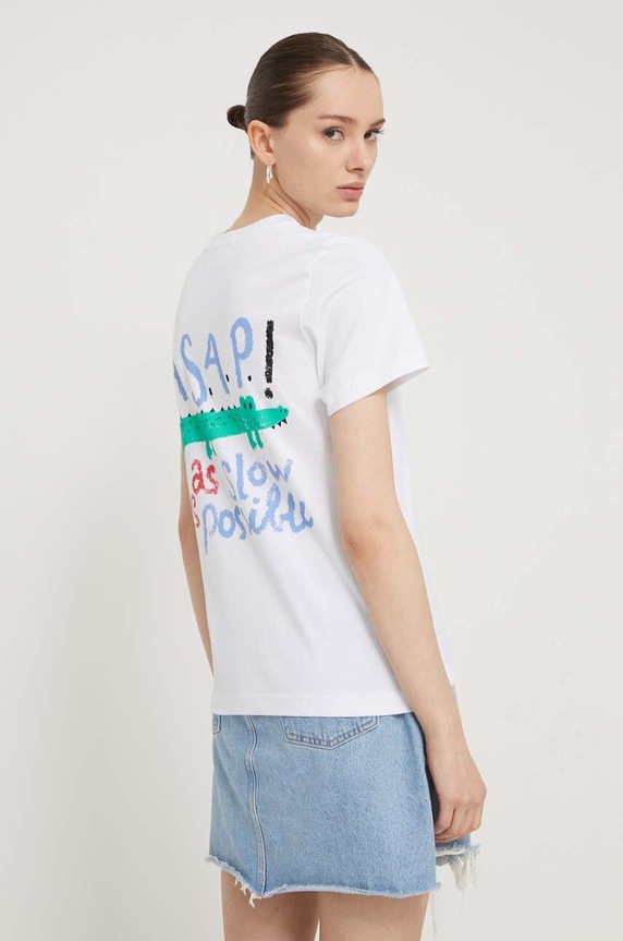 Μπλούζα On Vacation λευκό OVC.LT52