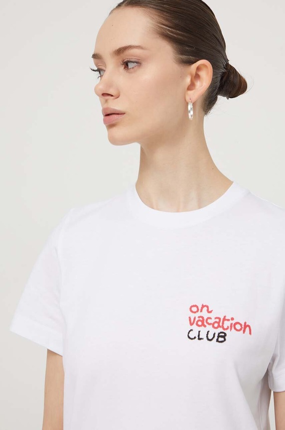 Μπλούζα On Vacation OVC.LT52 λευκό