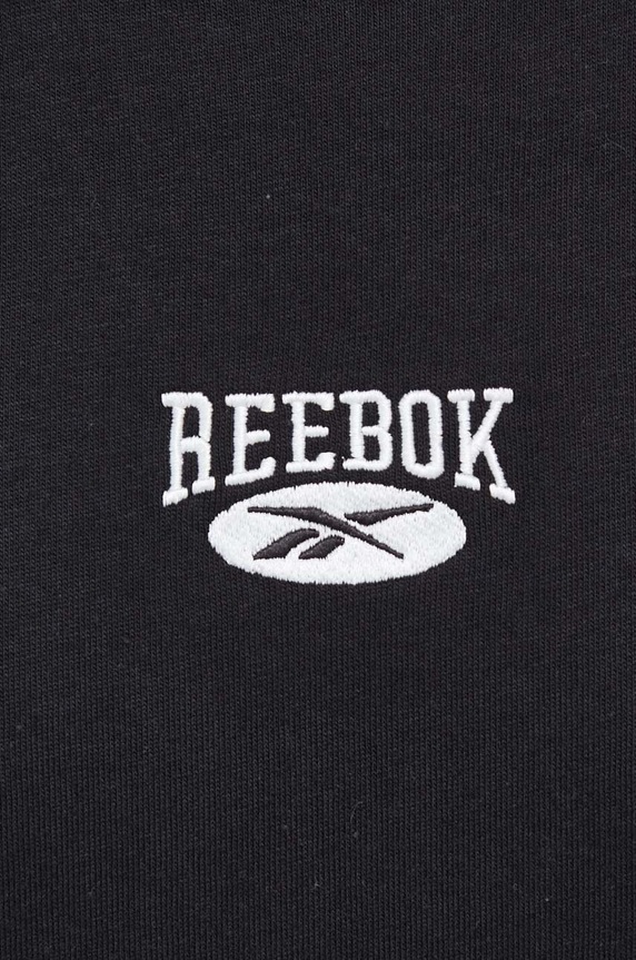 Reebok Classic pamut póló ARCHIVE ESSENTIALS 100036332 fekete